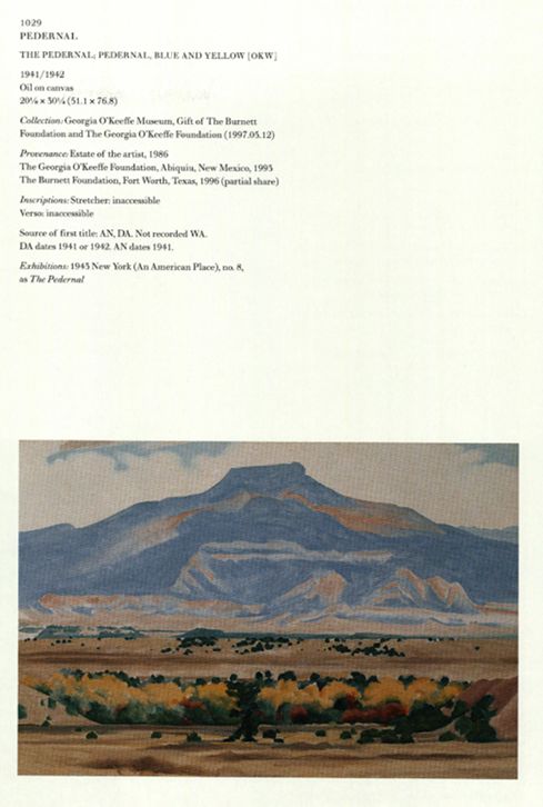 Pedernal, 1941–1942 | Georgia O'Keeffe Museum: Access O'Keeffe