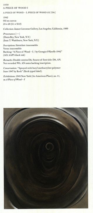 A Piece of Wood I, 1942 | Georgia O'Keeffe Museum: Access O'Keeffe