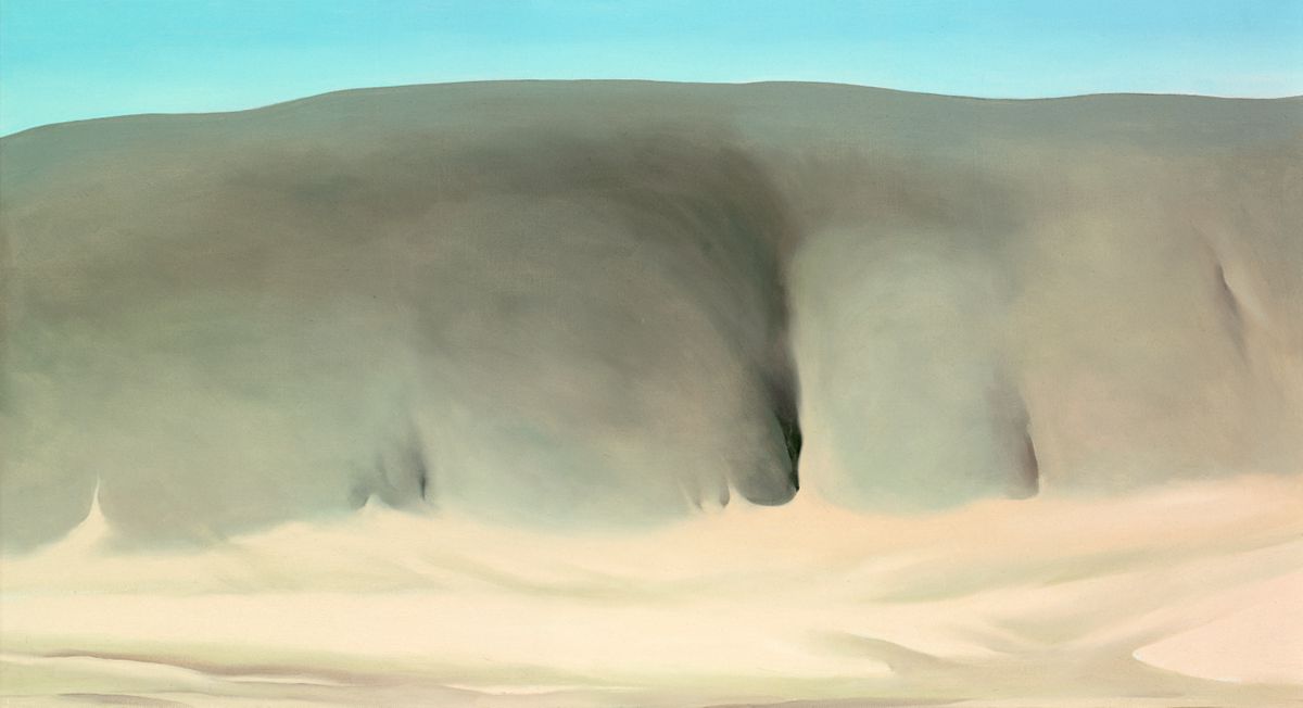 The Black Place, peinture de Georgia O’Keeffe — Art Institute of Chicago